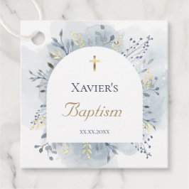 Aquarellfolien Taufe Tagestriche Geschenkanhänger