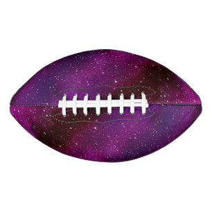 Aquarellgalaxien lila rosa football