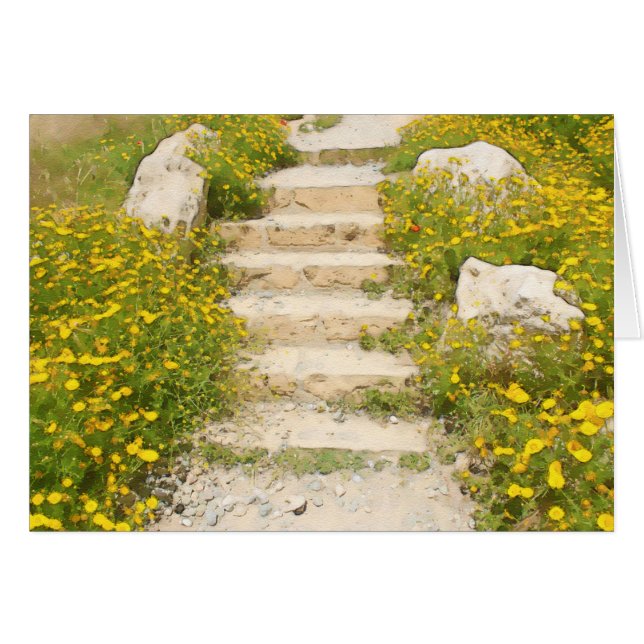 Aquarellgarten (Vorderseite (Horizontal))