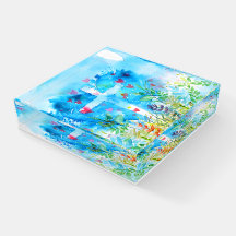 Aquarellgarten des Glaubens