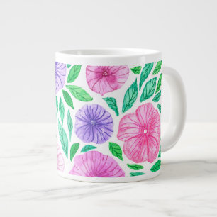 Aquarellgarten Jumbo-Tasse