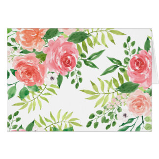 Aquarellgarten Rose