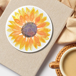 Aquarellgelbe Sonnenblume Briefbeschwerer