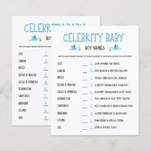 Aquarellgeschlecht offenbart Celebrity Baby Boy Na