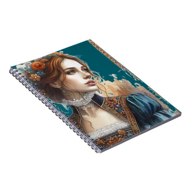 Aquarellgestaltung Notizblock (Rechte Seite)