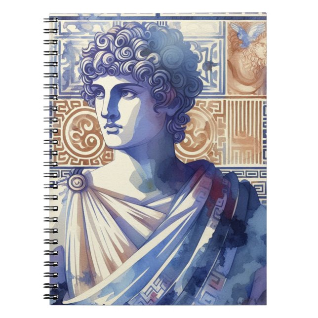 Aquarellgestaltung Notizblock (Vorderseite)