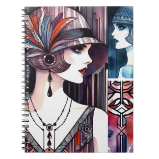 Aquarellgestaltung Notizblock