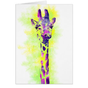 AquarellGiraffe 2