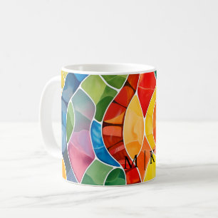 Aquarellglas Kaffeetasse