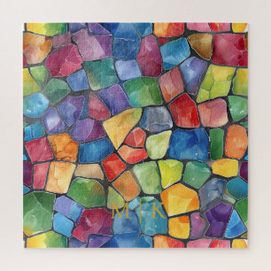 Aquarellglas Puzzle