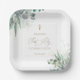 Aquarellgrün | Erste Kommune Pappteller