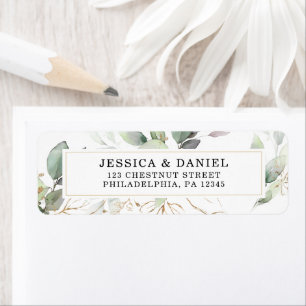 Aquarellgrün mit Sage und Gold Return