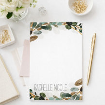 Aquarellgrün Personalisiert