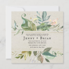 Aquarellgrün | Rosa Blumenzelt