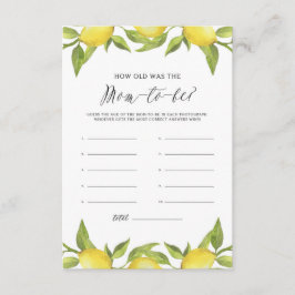 Aquarellgrün wie alt war die Mama Begleitkarte