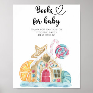 Aquarellhaus - Babybücher Poster