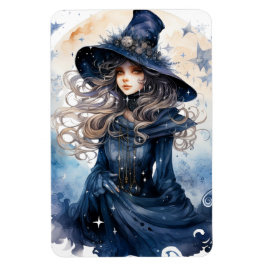 Aquarellhexe [2] magnet