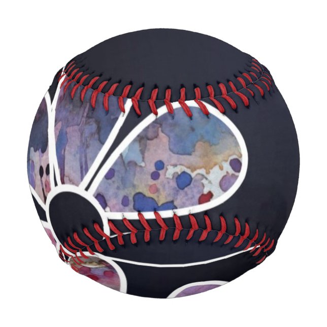 Aquarellhintergrund 2 baseball (Vorderseite)