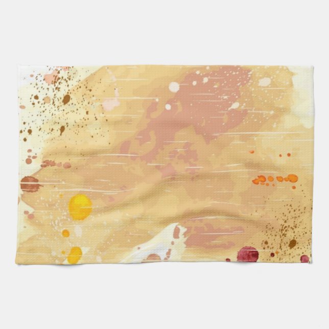 Aquarellhintergrund Küchentuch (Horizontal)