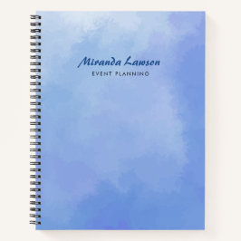 Aquarellhintergrund notizbuch
