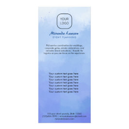 Aquarellhintergrund werbekarte