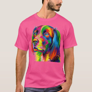 Aquarellhund T-Shirt
