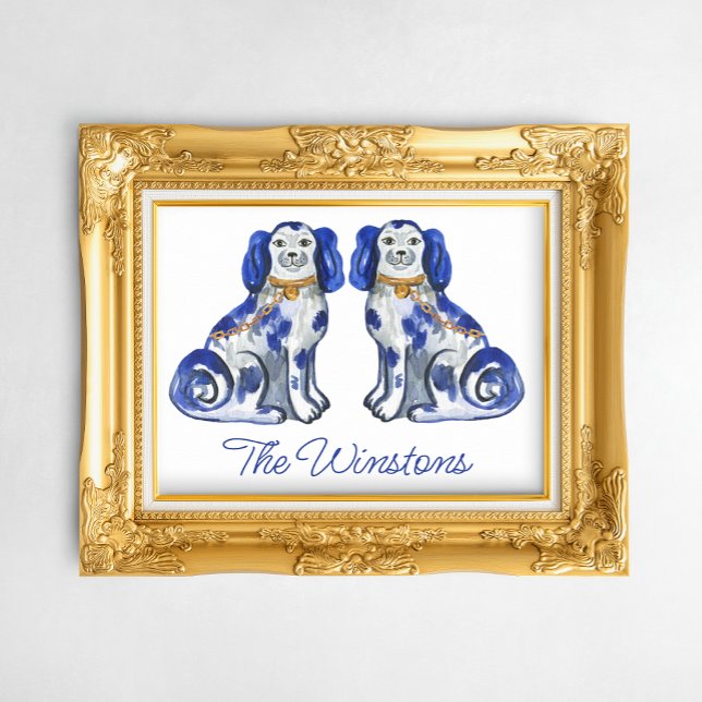 Aquarellhunde Poster (Von Creator hochgeladen)