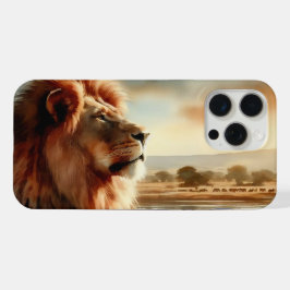 Aquarellion auf der Savannah iPhone 15 Pro Max Hülle