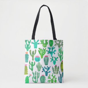 Aquarellkaktus Pflanze Set, Kakteen Blume Illustra