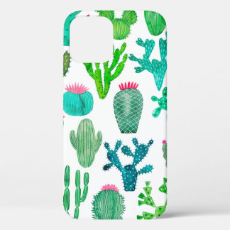 Aquarellkaktus Pflanze Set, Kakteen Blume Illustra Case-Mate iPhone Hülle