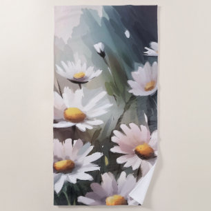 Aquarellkalben Strandtuch