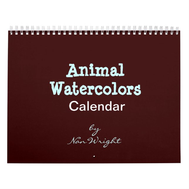 Aquarellkalender Kalender (Titelbild)