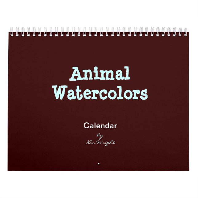 Aquarellkalender Kalender (Titelbild)