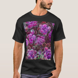 Aquarellkamellia, Blumenzwiebeldesign T-Shirt