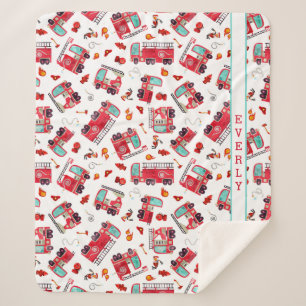 Aquarellkarren Kids Personalisiert Sherpadecke