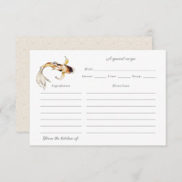 Aquarellkarte Dankeskarte