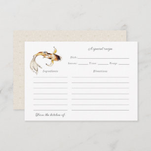 Aquarellkarte Dankeskarte