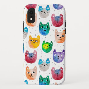 Aquarellkatzen und Freunde Case-Mate iPhone Hülle