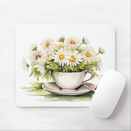 Aquarellkeits-Milchprodukte im Kaffee-Cup Mousepad