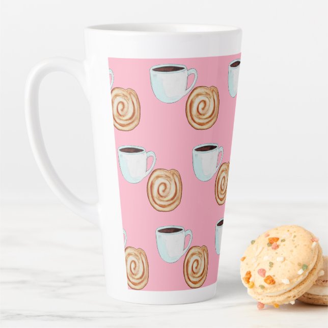 Aquarellkinnamon-Buckaffe Milchtasse (Beispiel)