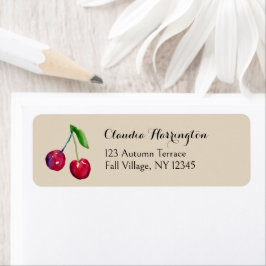 Aquarellkirchen Handgemalte Naturadresse