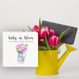 Aquarellkrug von Blume - Blütenbaby Serviette