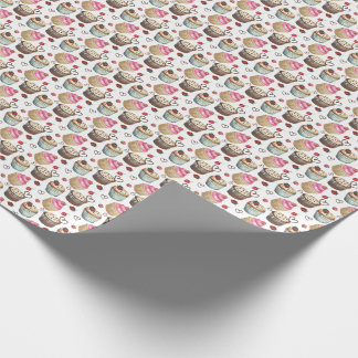 Aquarellkuchen Geschenkpapier