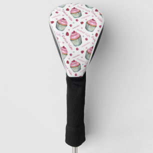Aquarellkuchen Golf Headcover