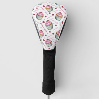 Aquarellkuchen Golf Headcover