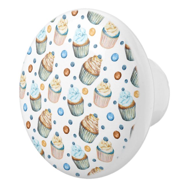 Aquarellkuchen Keramikknauf (Rechts)