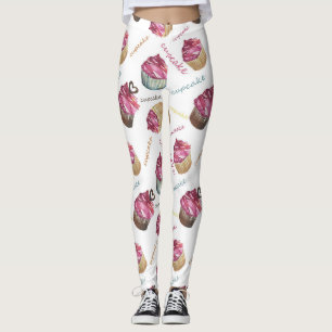 Aquarellkuchen Leggings