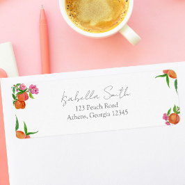 Aquarellkuchen mit Blüten