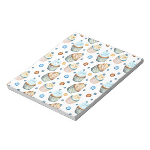 Aquarellkuchen Notizblock