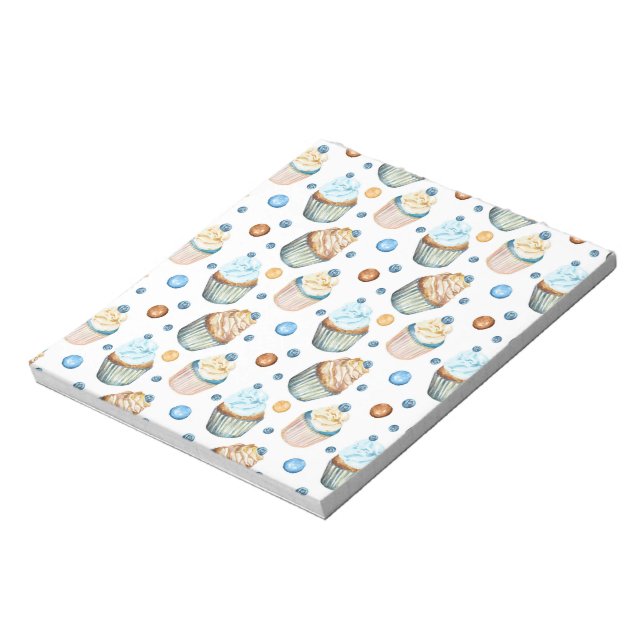 Aquarellkuchen Notizblock (Rotiert)